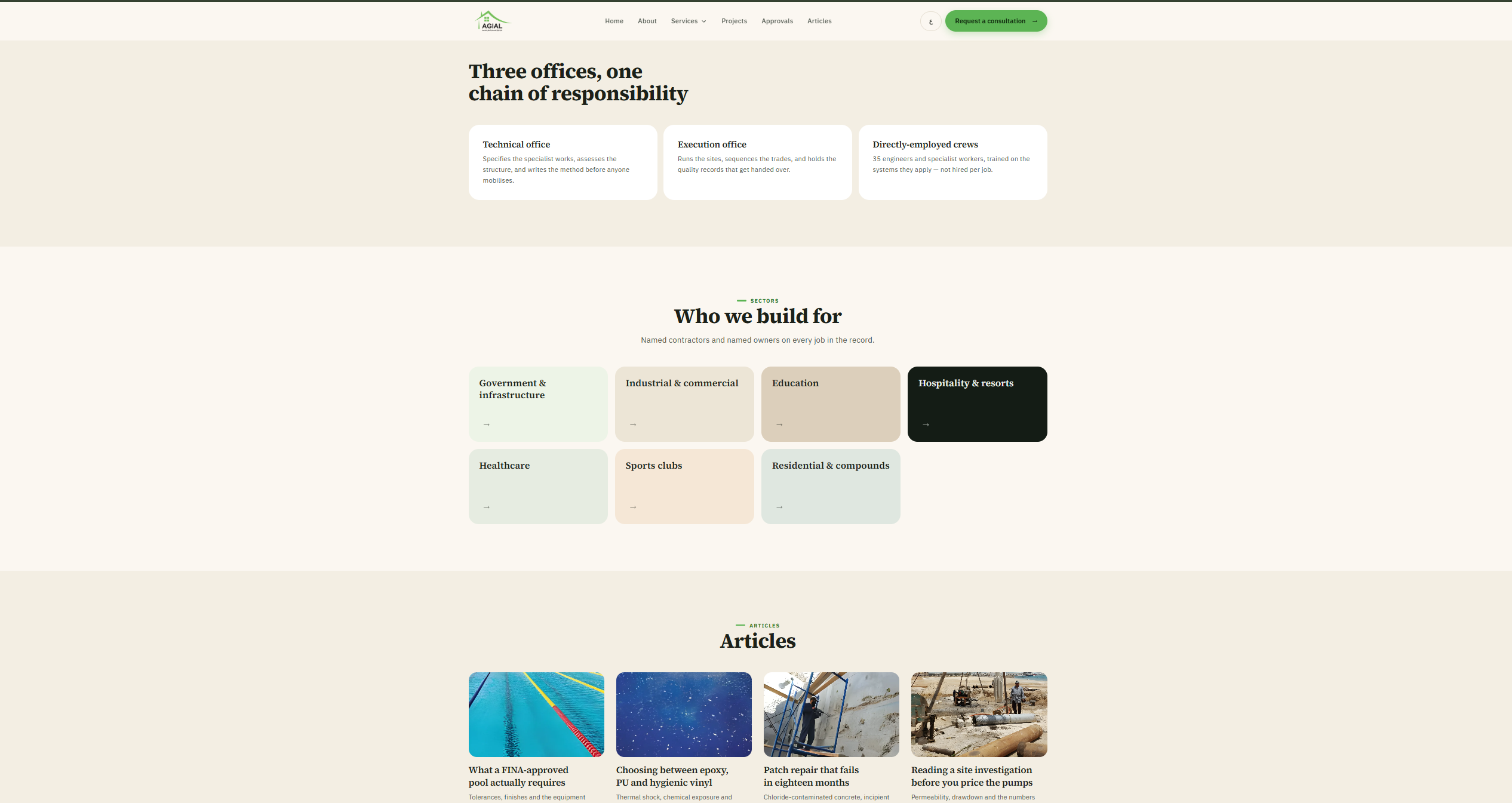 AGIAL - Sectors and latest articles
