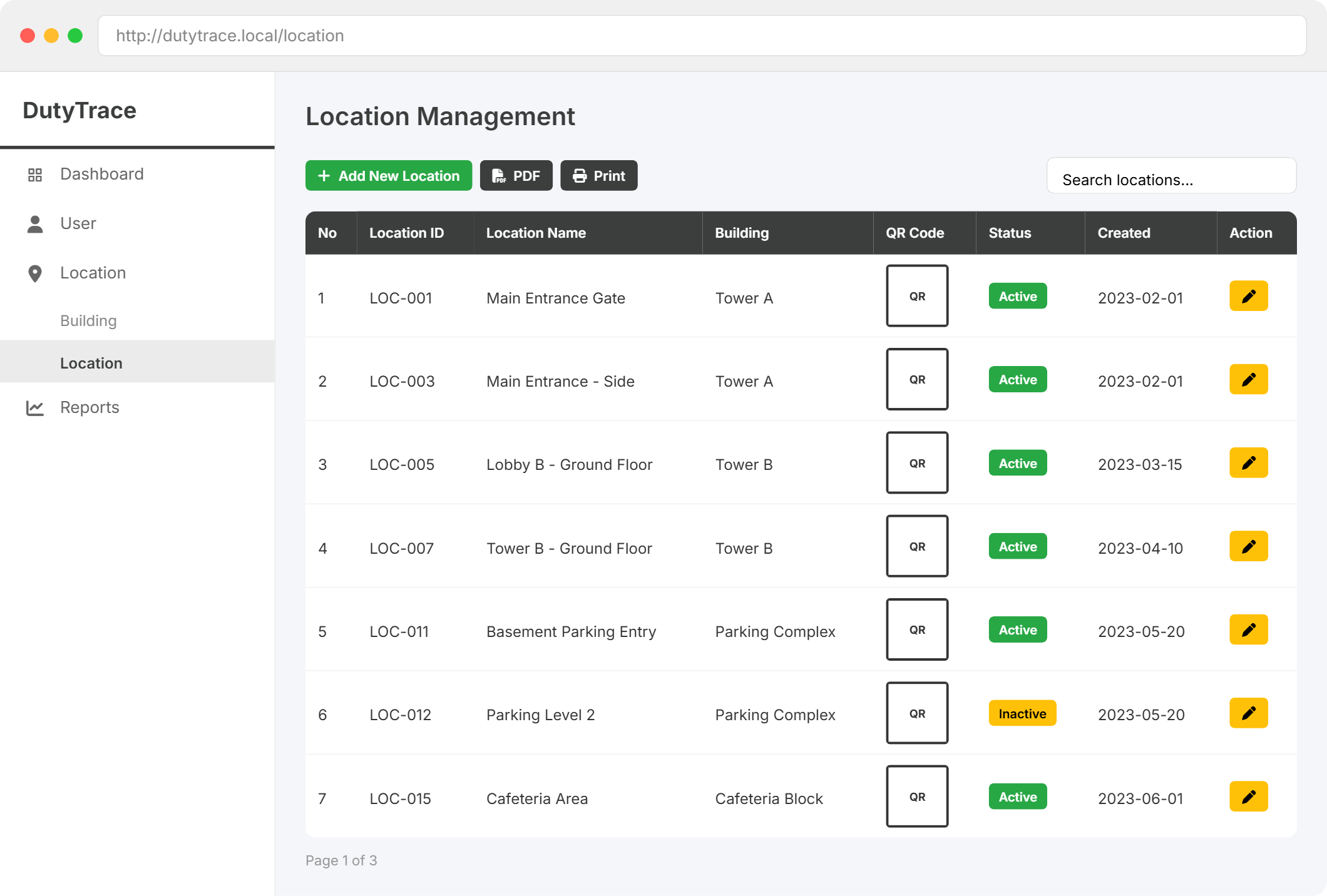 DutyTrace - Screen 7