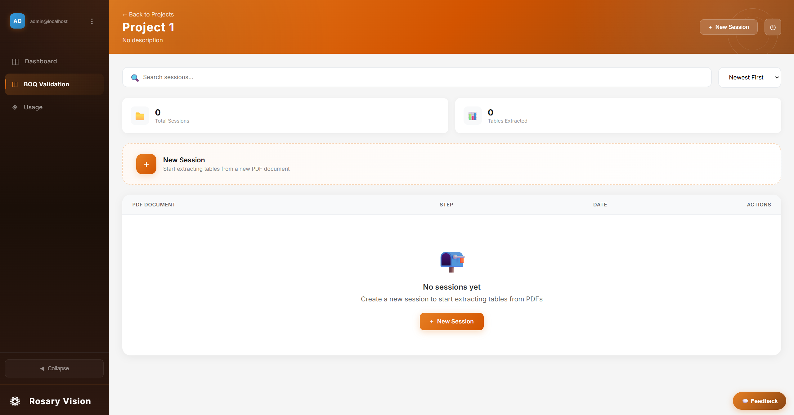 Rosary Vision - Screen 4